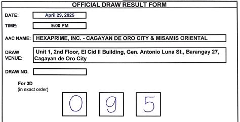 hexaprime inc stl result today|STL RESULT TODAY .